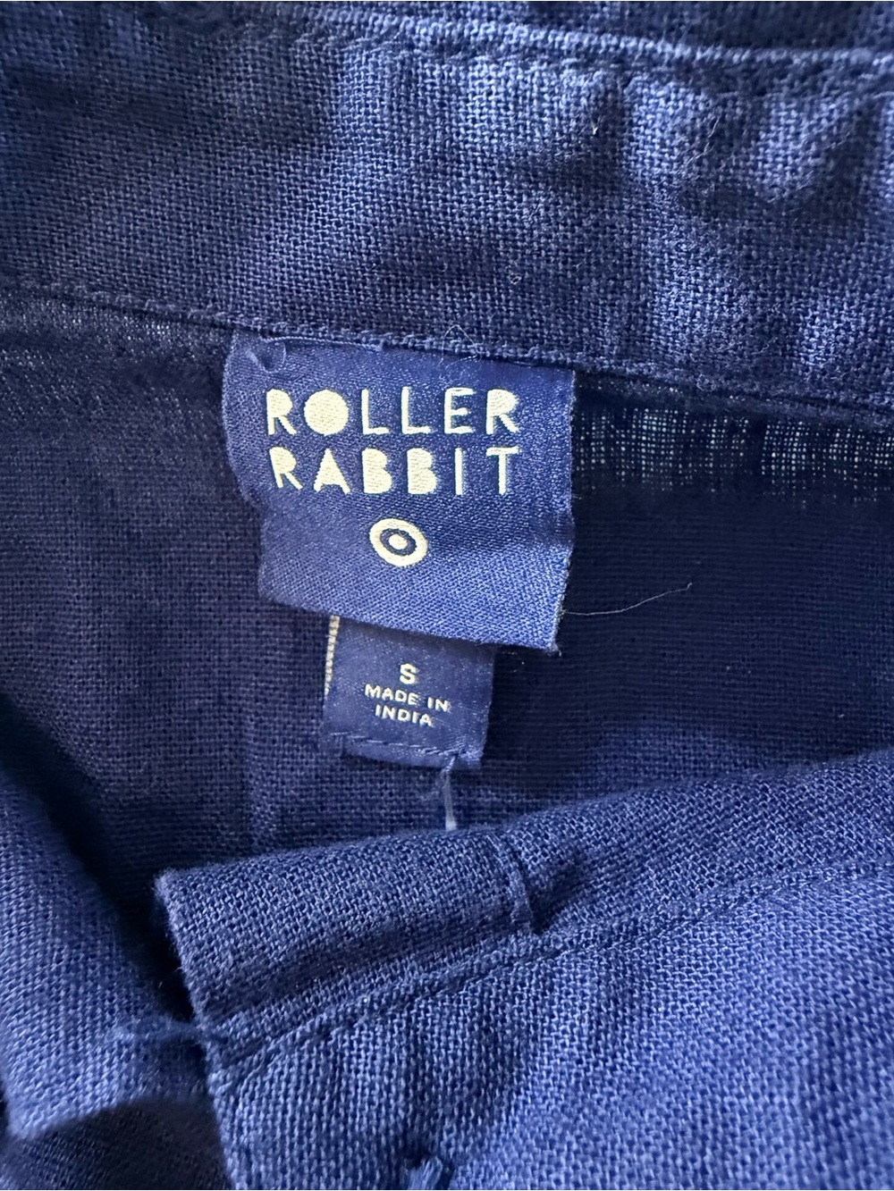 Roller Rabbit - Blue Scalloped Embroidered Set - Picture 4 of 12